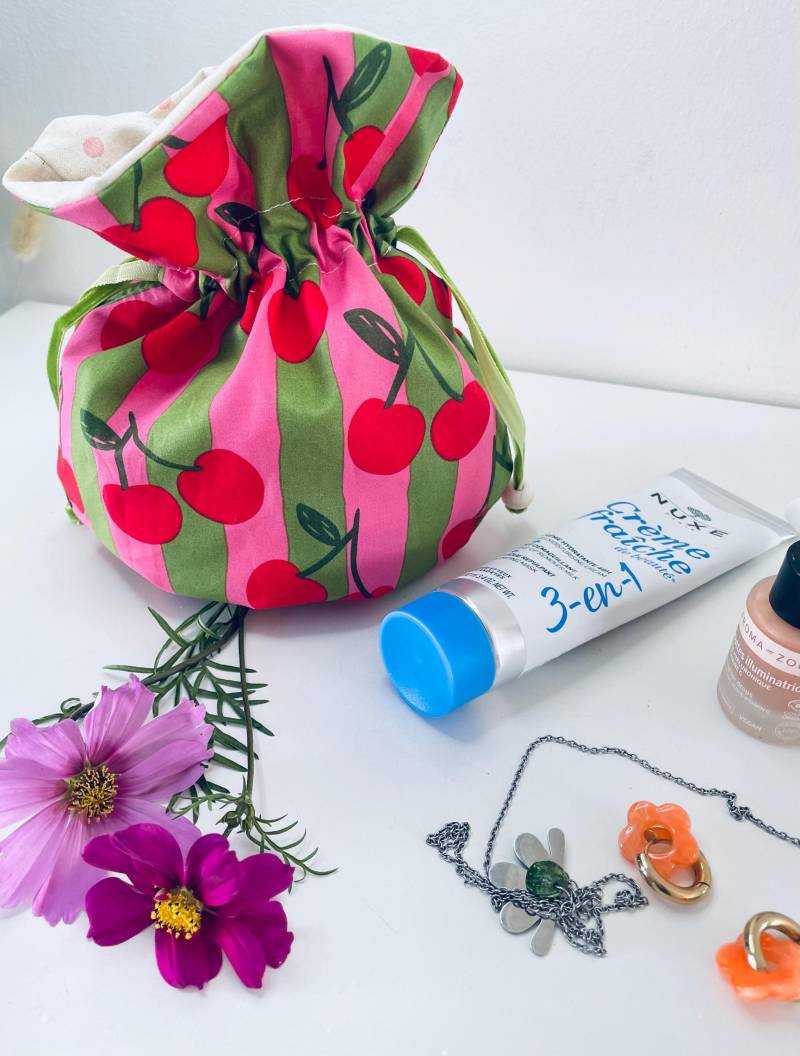 Schminktasche, Kaktus-Clutter-Tasche Schminktasche, Kaktus-Clutter-Tasche von BazaracaroCie