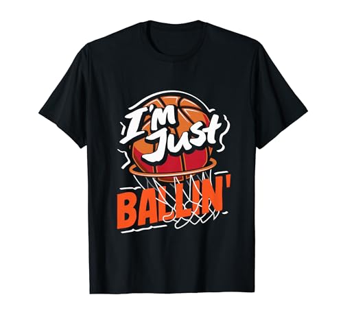 Basketball für Trainer Spieler Jungen Mädchen Männer Jugend Baller T-Shirt von Bball Gifts Funny Basketball Shirts Men Women Kids