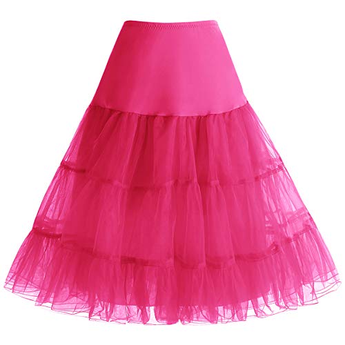 Bbonlinedress Petticoat schwarz Mini Rock Unterrock Crinoline Underskir Reifrock Rose XL von Bbonlinedress