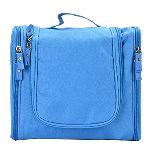 Bcowtte Modische Kulturtasche für Damen, Kosmetiktasche, Reise-Organizer, Kosmetiktasche (blau), blau von Bcowtte