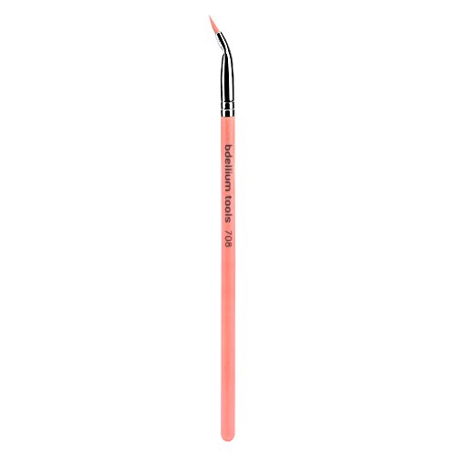 Bdellium Tools Professional Eco-Friendly Makeup Brush Pink Bambu Series with vegan synthetic bristles - Bent Eyeliner 708 Bdellium Tools Professional Eco-Friendly Makeup Brush Pink Bambu Series with vegan synthetic bristles - Bent Eyeliner 708 von Bdellium Tools