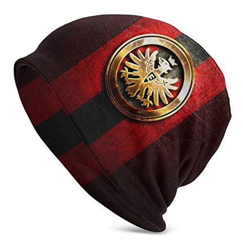 Bdgajdka Frank-Furt Unisex Beanie Mütze Strickmütze Warme Mütze Wolle Strickmütze von Bdgajdka