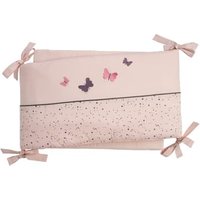 Be Be 's Collection Nestchen 3D Schmetterling Rosa 35x190 cm von Be Be&#039s Collection