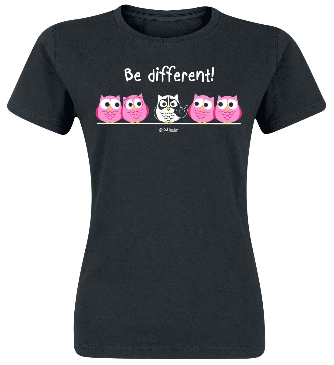 Be Different! Be Different! - Metal T-Shirt schwarz in S Be Different! Be Different! - Metal T-Shirt schwarz in S von Be Different!