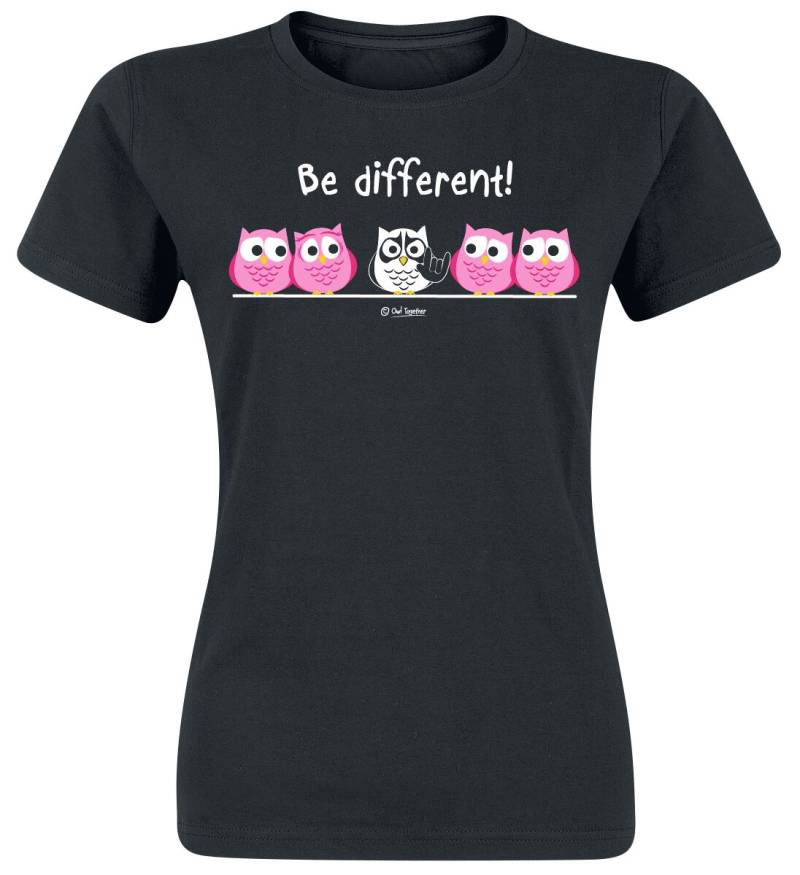 Be Different! Be Different! - Metal T-Shirt schwarz in S von Be Different!