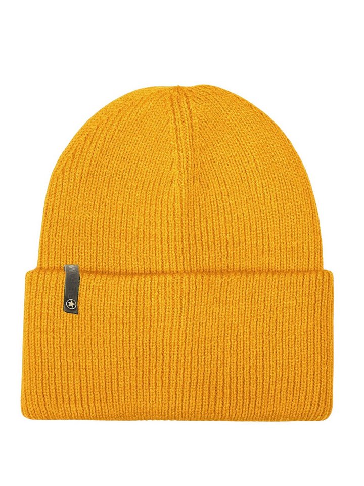 Be Famous Beanie Recyceld Deep Cuffed Beanie (keine, 1-St., keine) von Be Famous