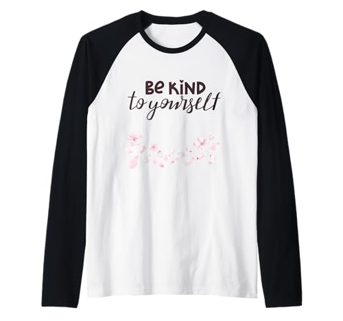 Be Kind Lustiges Unisex-Design für Männer und Frauen T-Shirt Raglan von Be Kind Funny Unisex Design For Men Women Tee
