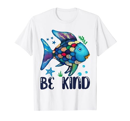 Be Kind Rainbow Fish, Lehrerleben, Zurück in die Schule, Unterricht T-Shirt von Be Kind Rainbow Fish Teacher Life Back To School