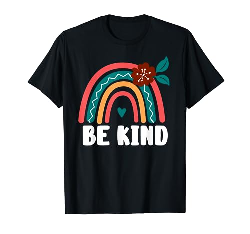 Be Kind Regenbogen für Frauen T-Shirt von Be Kind Women's Apparel Company