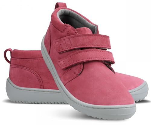 BeLenka Sneaker aus Nubuk Leder in Raspberry Pink Modell Play, Kids Comfort Sohle (Raspberry Pink, EU Schuhgrößensystem, Kleinkind, Numerisch, M, 27) von Be Lenka