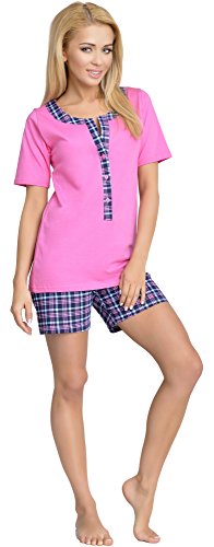 Be Mammy Damen Schlafanzug Stillpyjama J5ST3N2 (Rosa, XL) von Be Mammy