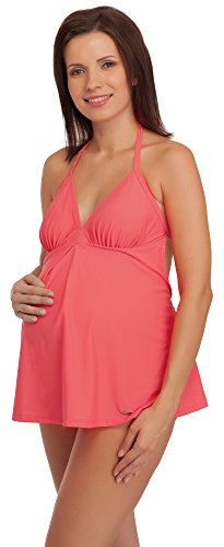 Be Mammy Umstandsbadeanzug 1R31N2 (Coral, 36) von Be Mammy