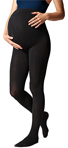 Be Mammy Umstandsstrumpfhose 100 DEN BE-1120 (Schwarz, M) von Be Mammy