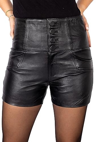 Be Noble Leder-Short in ECHT-Leder Hot-Pants (32) von Be Noble