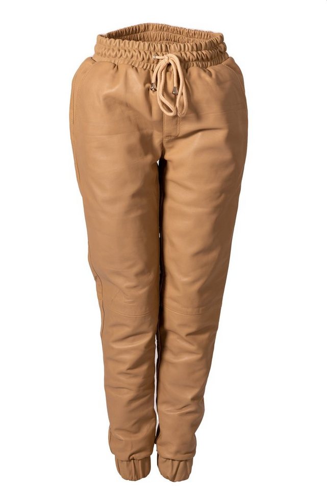 Be Noble Lederhose Classic beige Legere Lederhose im schönen beige von Be Noble