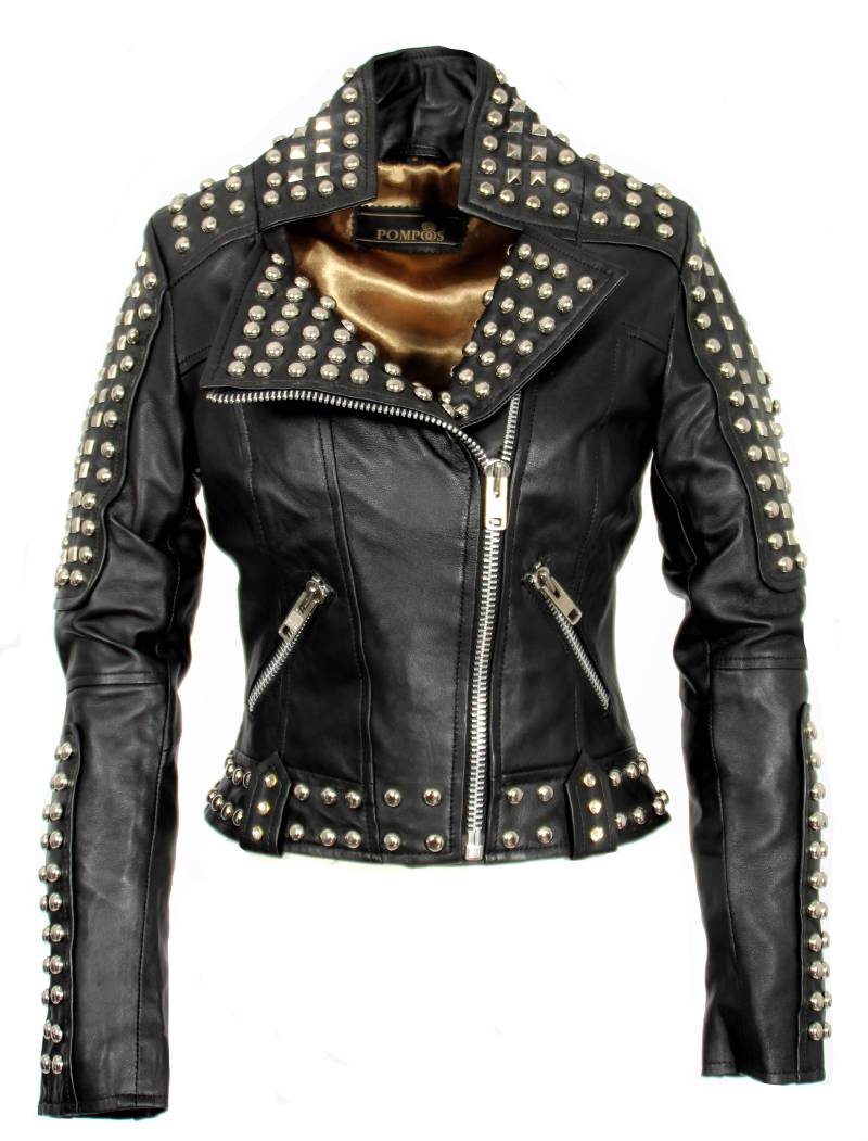 Leder Jacke Pompöös Luxus von Be Noble