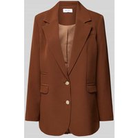 Be Pure Dutch Blazer mit Brustleistentasche in Hellbraun, Größe S von Be Pure Dutch