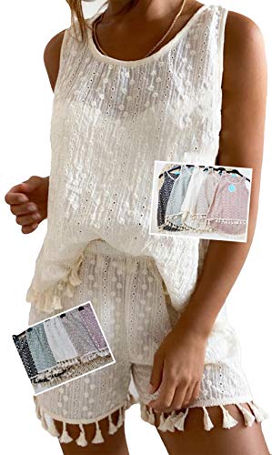 Be lieve Sommer Dress Short & Shirt Natur Hippy Be lieve Sommer Dress Short & Shirt Natur Hippy von Be lieve