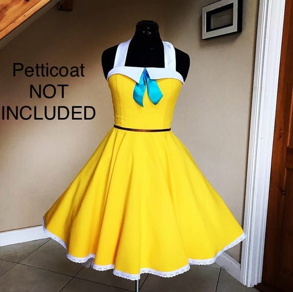 Cosplay Kostüm, Gelbes Prinzessinnenkleid von BeBaGo