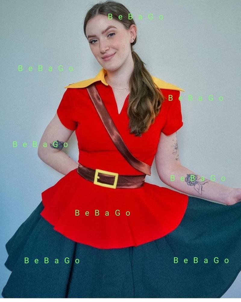 Rotes Und Waldgrünes Kostüm, Bogenschützen-Outfit, Jägerkostüm Rotes Und Waldgrünes Kostüm, Bogenschützen-Outfit, Jägerkostüm von BeBaGo