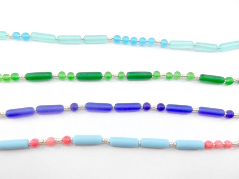 Morse-Code-Halskette - Geheime Nachricht Halskette Benutzerdefinierte Perlen Namen Personalisierte Beste Freundin Schwester von BeBeautifulDesigns