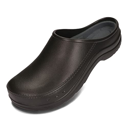 BeComfy Damen Herren Eva Clogs Bequeme Ultraleichte Gartenschuhe 35-46 EU (Onyx, EU Schuhgrößensystem, Erwachsene, Numerisch, M, 45) von BeComfy