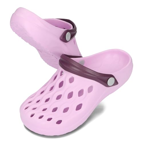 BeComfy Gartenclogs Herren Gartenschuhe Damen Unisex Eva Clogs Bequeme Ultraleichte 35-46 EU (Flieder, EU Schuhgrößensystem, Erwachsene, Numerisch, M, 40) von BeComfy