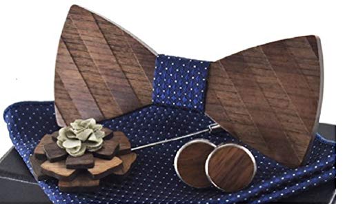 BEFORBIO - Handgefertigte Holzfliege - Trendy und modern - Mode Accessoire - schicker look von BEFORBIO