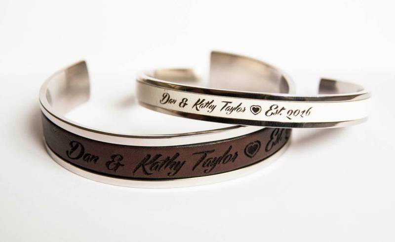 Paar Armbänder Jahrestagsgeschenk Seine Und Ihre Personalisierte Hochzeitsgeschenk Valentinstag Geschenk Paar 3 Jahre Jahrestag Ehemann Frau Passend von BeGenuine