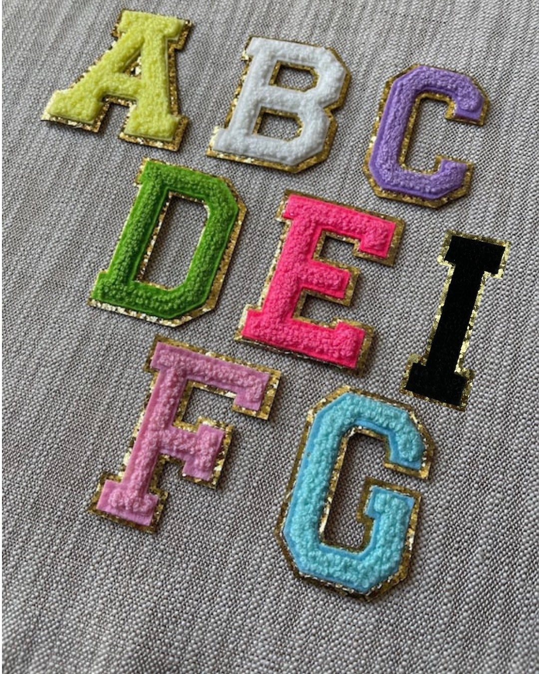 Chenille Aufnäher Zum Aufbügeln von BeGlitteredShop