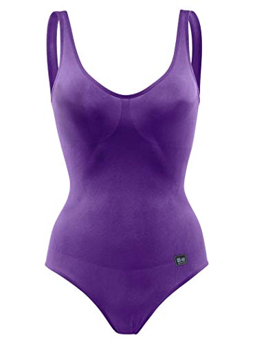 BeGood - Modellierender Badeanzug Meer aus Dermofibra® Bio-Infrared - L/XL, Violett von BeGood