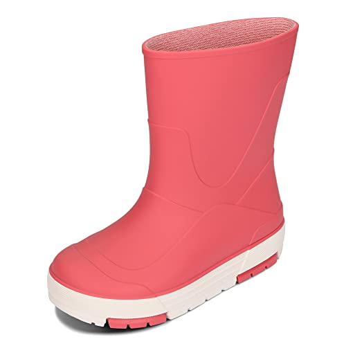 BeKiddy Kinder Gummistiefel Jungen Mädchen Regenstiefel Wasserdicht Stiefel 22-35 EU (Rosa, eu_footwear_size_system, toddler, numeric_range, medium, numeric_22, numeric_23) von BeKiddy