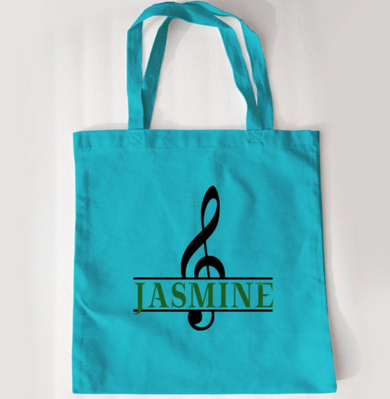 Musik Tasche | Personalisierte Musik-Taschentasche Benutzerdefinierte Musiklehrer Geschenk Sammelbestellung von BeNiralu