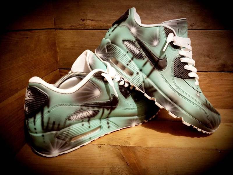 Air Max 90/Turnschuhe/Schuhe/Kicks/Premium/Personalized/Funky Drip Air Max 90/Turnschuhe/Schuhe/Kicks/Premium/Personalized/Funky Drip von BeUniqueCreate