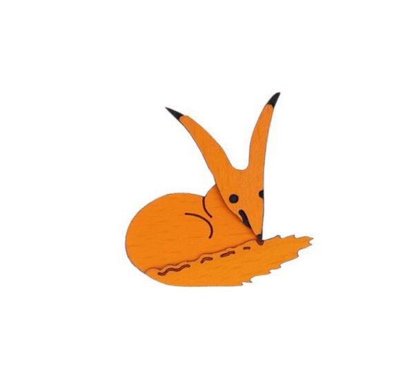 BeWooden Holzbrosche Fuchs des Kleinen Prinzen von BeWooden