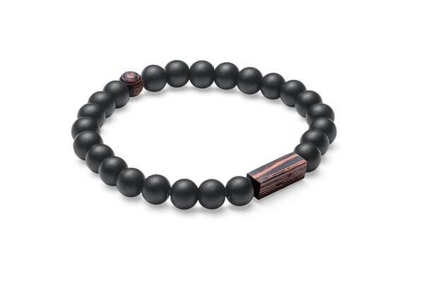 BeWooden Perlenarmband Nox Wenge Bracelet von BeWooden