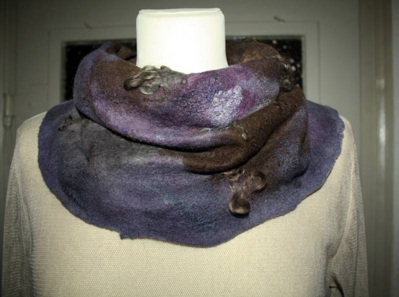 Loop Schal Nuno Filz - Shamballa von BeaFELT