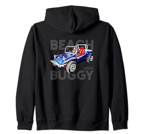 Beach Dune Buggy Oldtimer Kapuzenjacke Beach Dune Buggy Oldtimer Kapuzenjacke von Beach Dune Buggy classic car