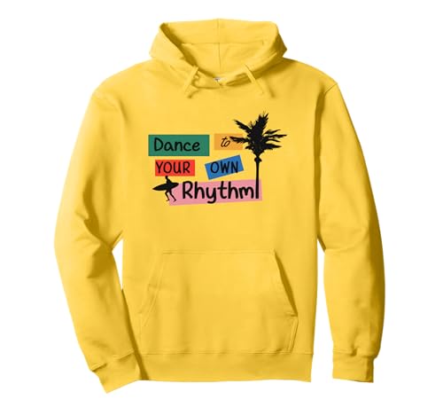 Dance To Your Own Rhythm Positive Zitat auf Haftnotizen Pullover Hoodie von Beach Style Positive Quote Palm Surf Sticky Notes