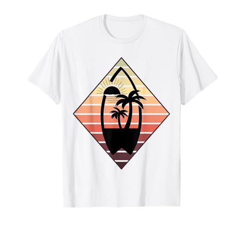 Cooles Surfen für Männer Frauen Surfer Surfbrett Strand T-Shirt von Beach Surfing Surfboard Retro Surfboarder Surfer
