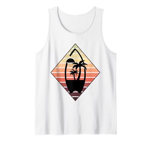 Cooles Surfen für Männer Frauen Surfer Surfbrett Strand Tank Top Cooles Surfen für Männer Frauen Surfer Surfbrett Strand Tank Top von Beach Surfing Surfboard Retro Surfboarder Surfer