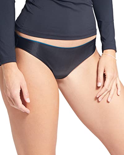 Beach Volleyball Apparel Damen Reversible Sports Bikini Slip Bottom für Beachvolleyball (S, Black) von Beach Volleyball Apparel