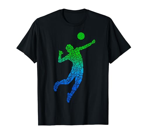 Beach Volleyball Spieler Kinder Herren Volleyballer Jungen T-Shirt von Beach Volleyball Volleyballspieler Volleyballer