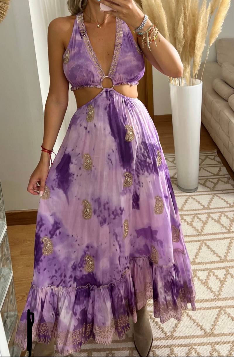 Damen Boho Sommer Hippie Maxikleid | M/L von BeachAddictShop