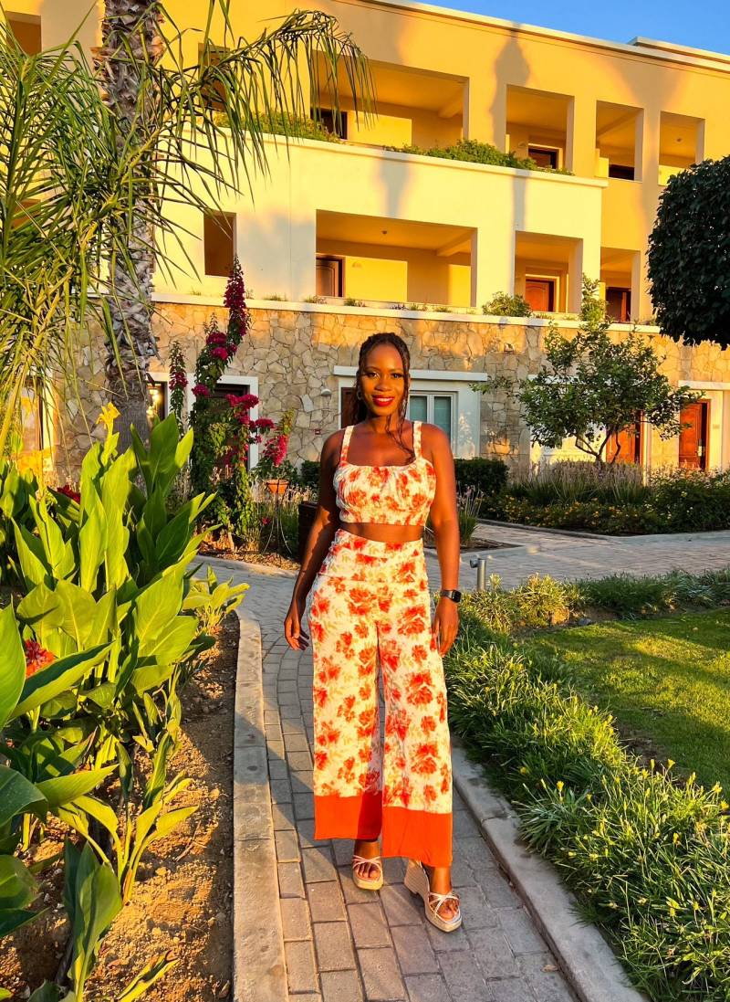 Damen Sommer Urlaub Top Und Hose Set von BeachAddictShop