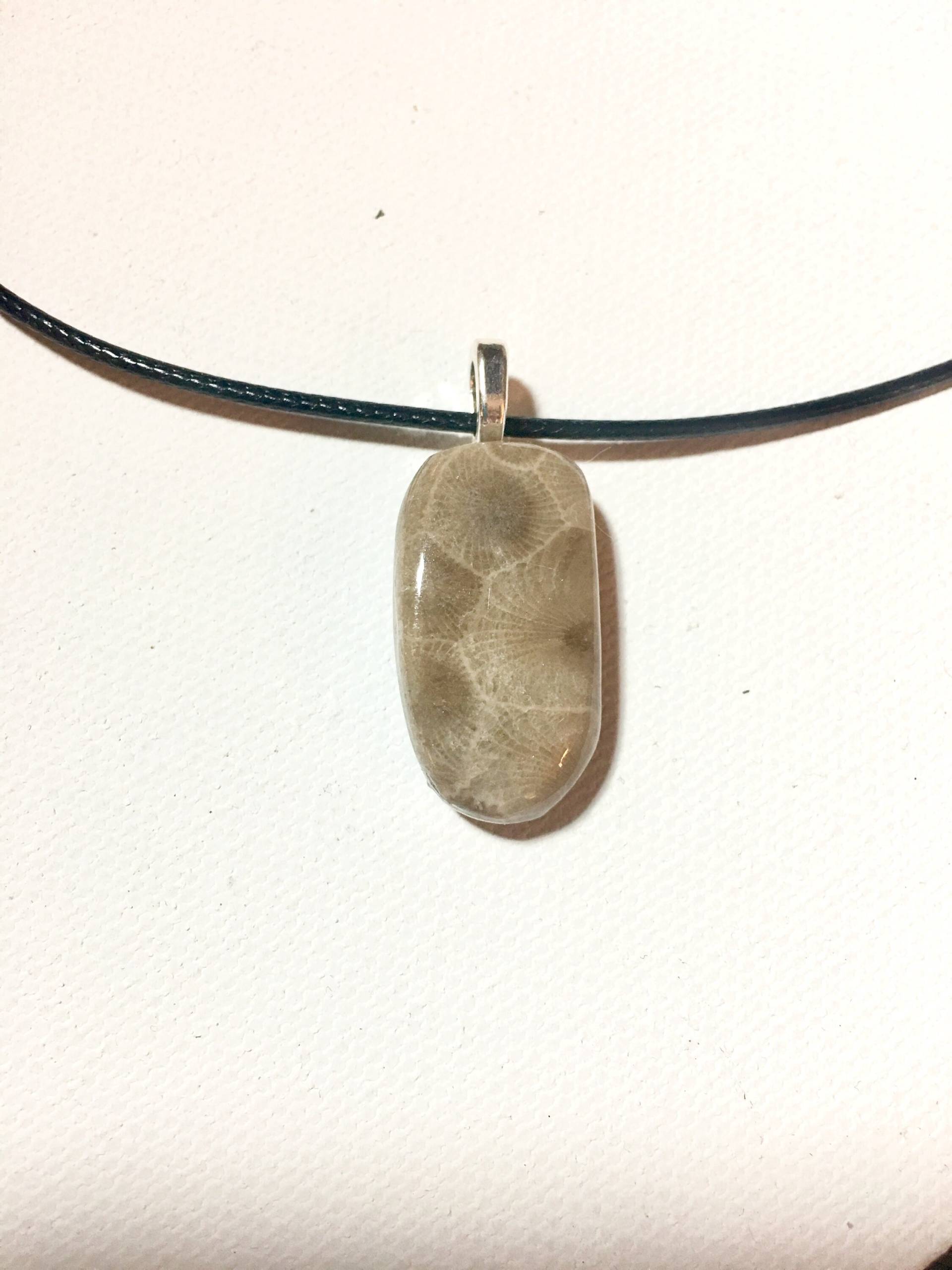 Kleine Seltene Petoskey Stein Von Hand Poliert Charme Kleine Seltene Petoskey Stein Von Hand Poliert Charme von BeachShellz