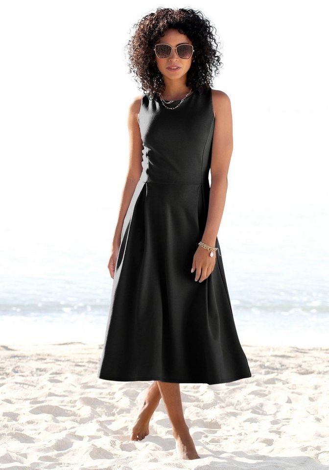 Beachtime Sommerkleid, elegantes Midikleid, Strandkleid, Basic von Beachtime