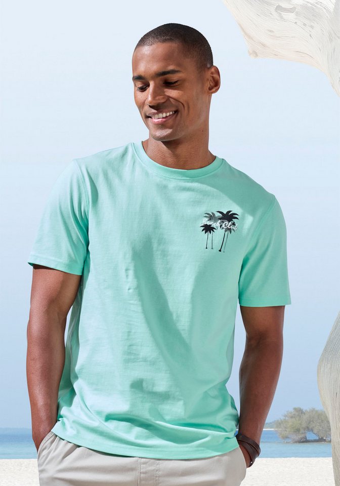 Beachtime T-Shirt mit großem Rückenprint Regular-Fit, mit Print vorn und hinten von Beachtime