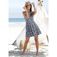 Witt Weiden Damen Strandkleid graublau-bedruckt von Beachtime