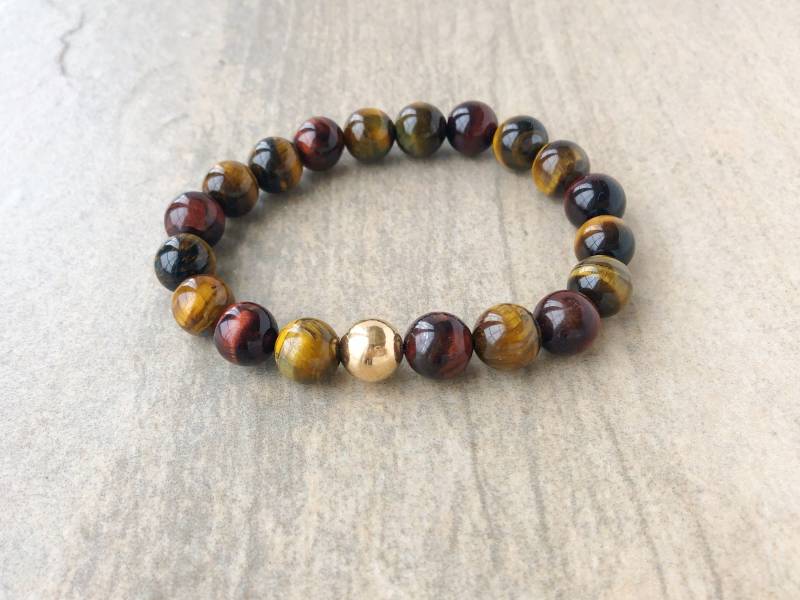 Tigerauge Armband von BeadBashStudio